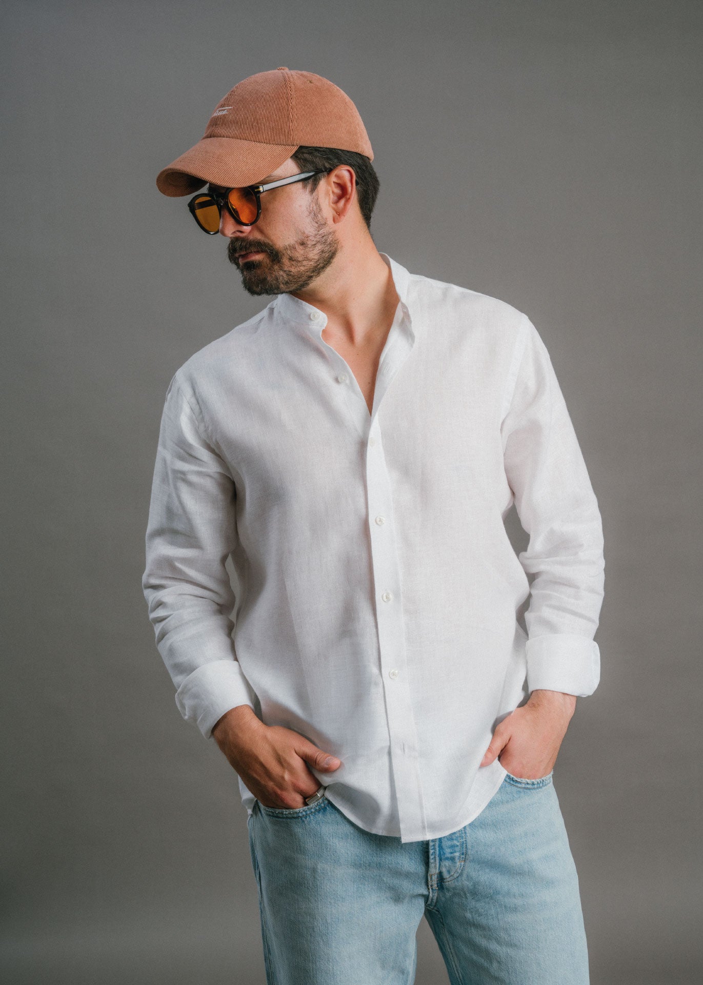 Camisa Córcega Blanca